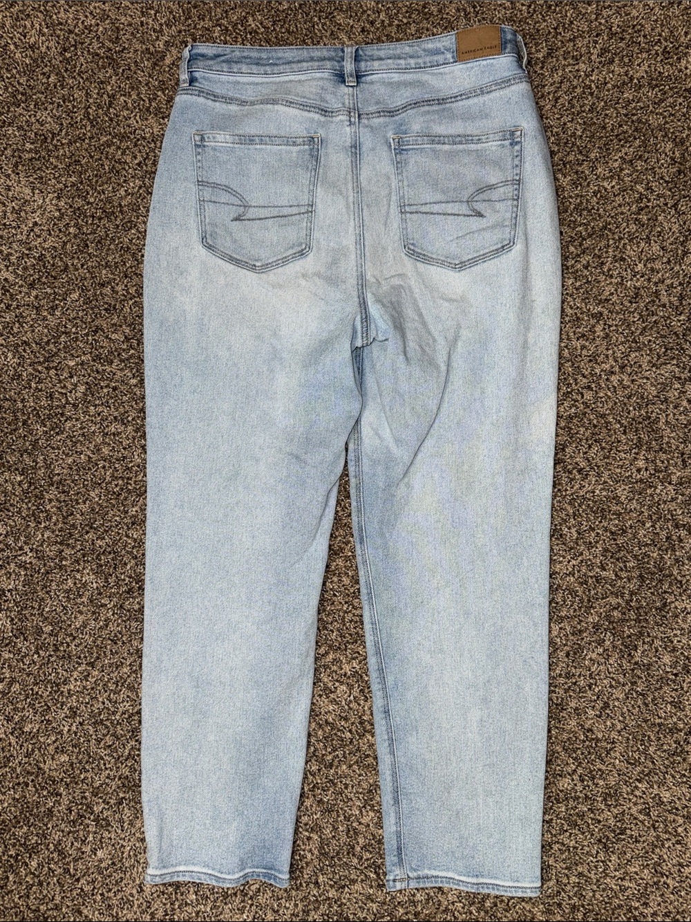 American Eagle Mom Straight Jean size 12 Regular - Picture 7 of 11